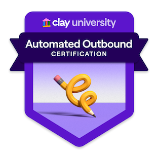 Clay Certification — Tony Adijah